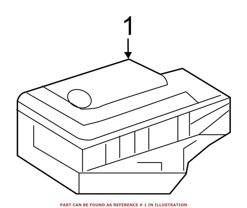 Mercedes Suspension Yaw Sensor 0009059101